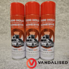 Campervan carpet adhesive - 3 cans