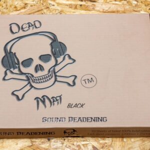 Dead Mat soundproofing sheets, black - box