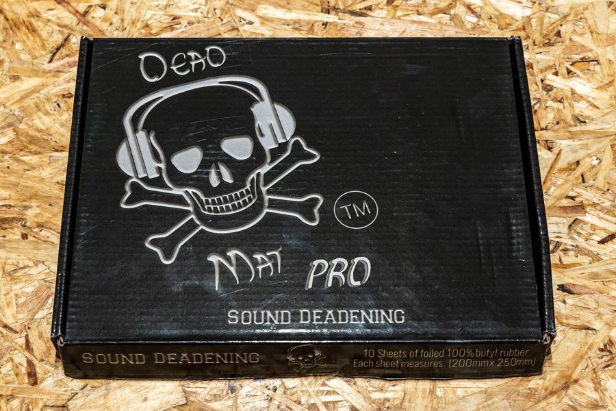 Dead Mat Pro soundproofing roll - box