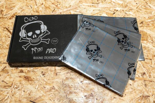 Dead Mat Pro van sound proofing sheets and box