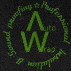 Autowrap van insulation sheet close up
