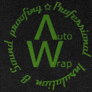 Autowrap van insulation sheet close up