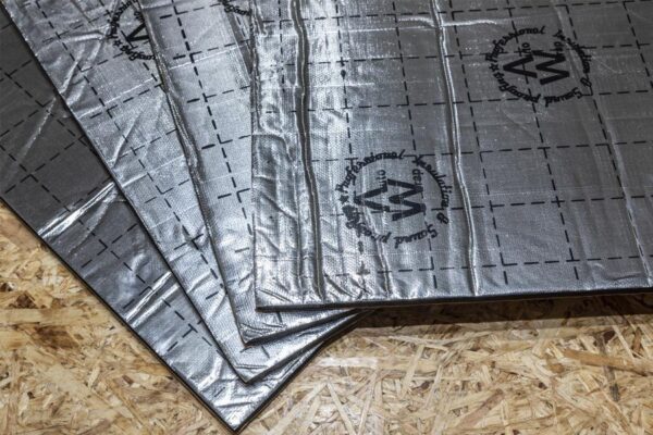 Autowrap van insulation foil sheets