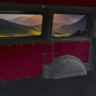 van lining 4 way stretch suede