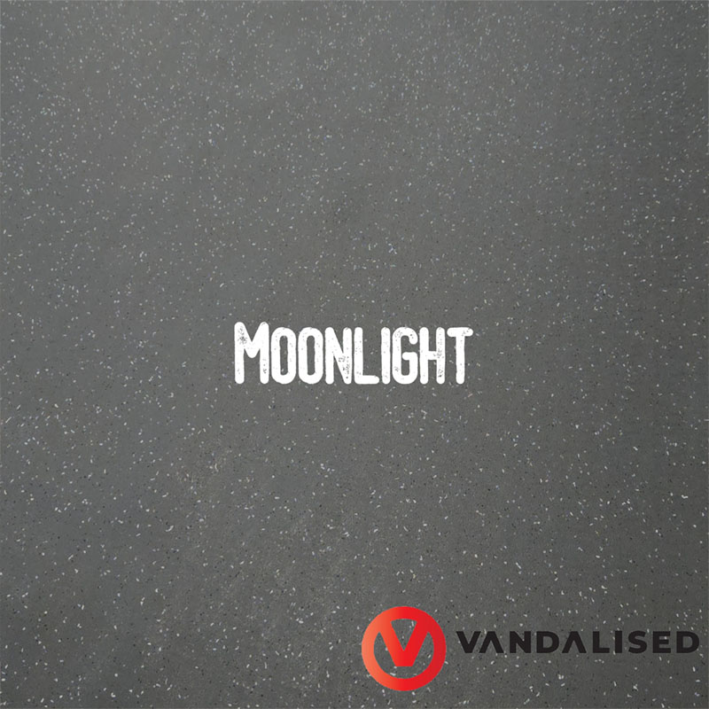 Campervan flooring vinyl close up - Moonlight