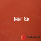Campervan flooring vinyl close up - Red