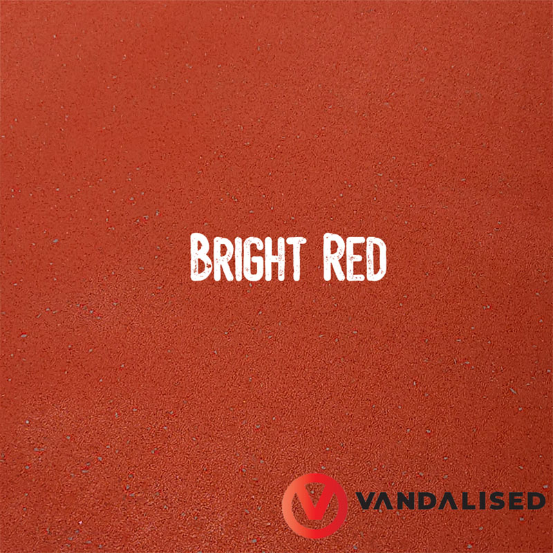 Campervan flooring vinyl close up - Red