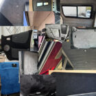 van lining 4 way stretch suede