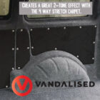 Van lining in situ - Black