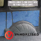 Van lining in situ - Blue