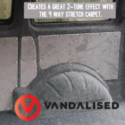 Van lining in situ - Dark Grey