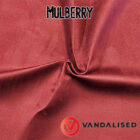 Van lining close up - Mulberry