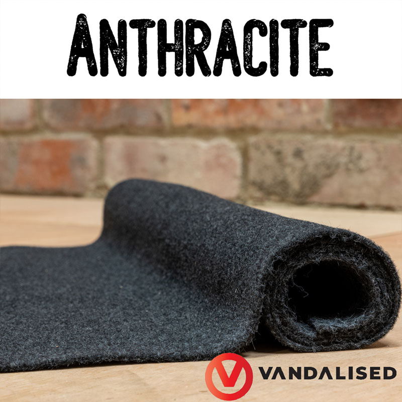 Campervan carpet roll -Anthracite