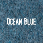 Campervan carpet close up - Ocean Blue