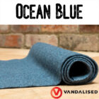 Campervan carpet roll - Ocean Blue