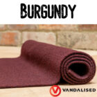 Campervan carpet roll - Burgundy