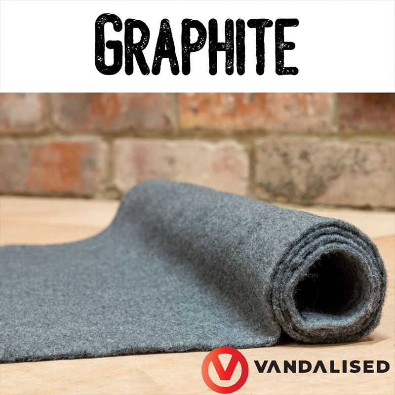 Campervan carpet roll - Graphite