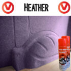 Campervan carpet in situ - Heather