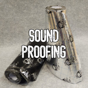 Vehicle sound proofing