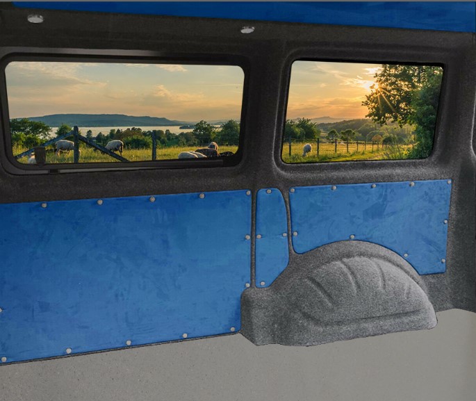 Van lining in situ