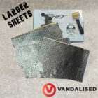 Dead Mat Hex van insulation - sheets with roller
